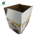 Foldable Color Corrugated Paper Box with Custom Logo